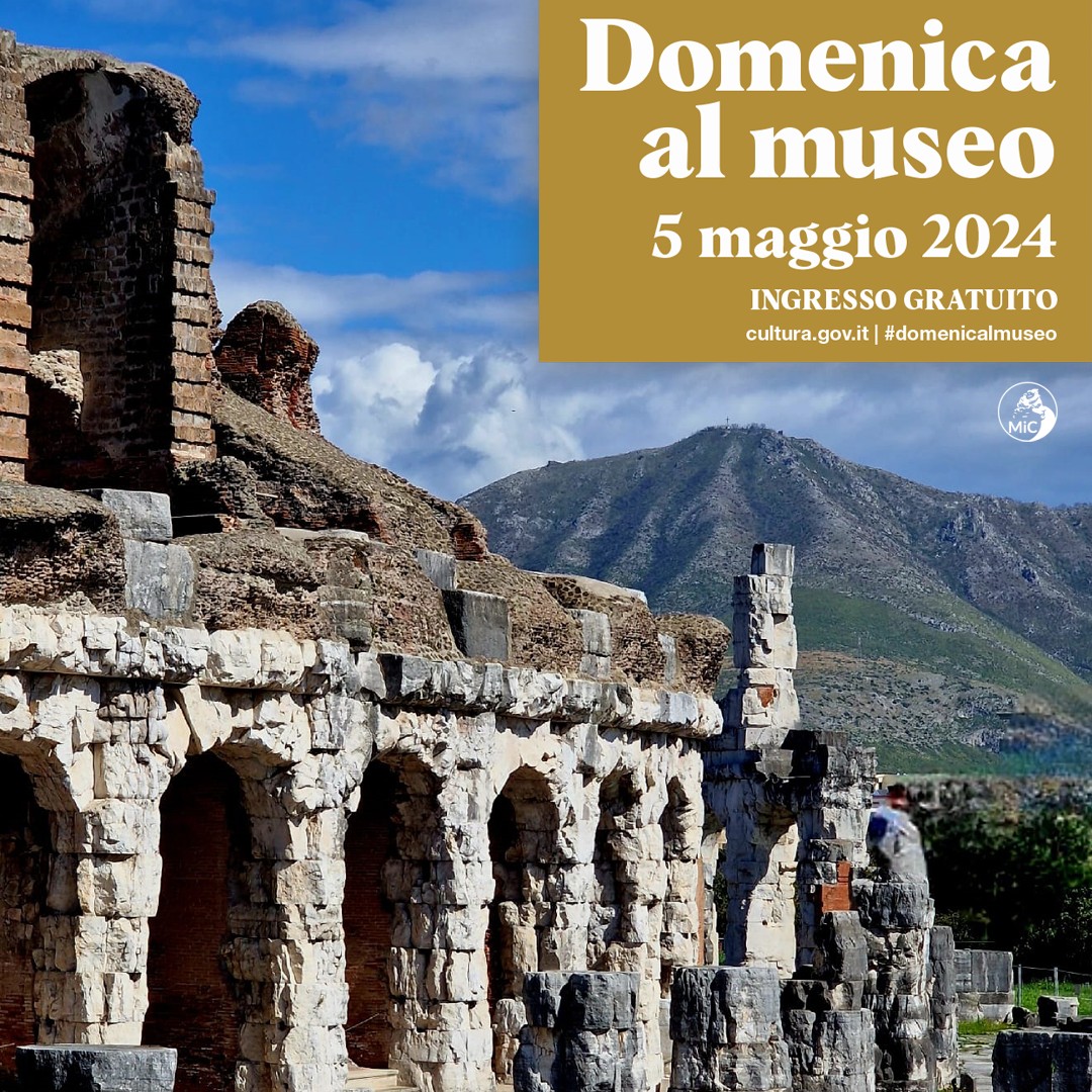 Prima domenica del mese, il 5 maggio 2024 ingresso gratuito all'Anfiteatro campano di Santa Maria Capua Vetere